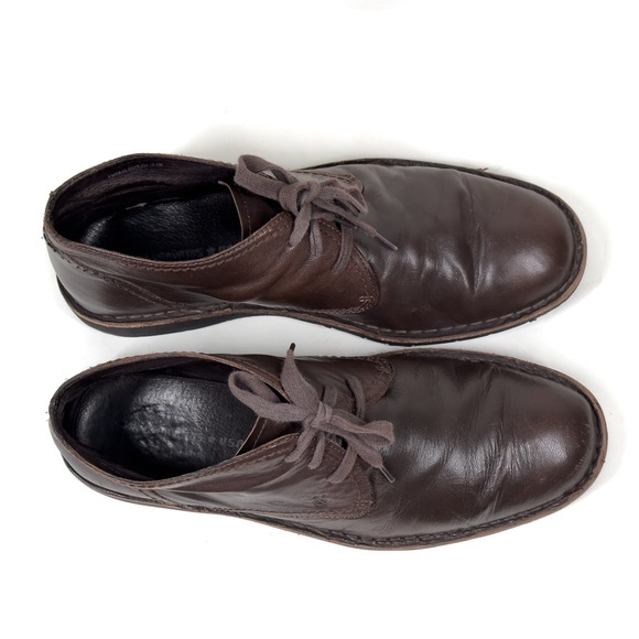 John Varvatos Men’s Star Usa Hipster Chukka Boot Brown Leather F505K4B Sz 10.5 M main image 6